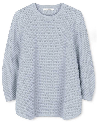 Sibin Linnebjerg - Adi Poncho - Light Blue